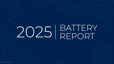 Battery Report 2025 cover